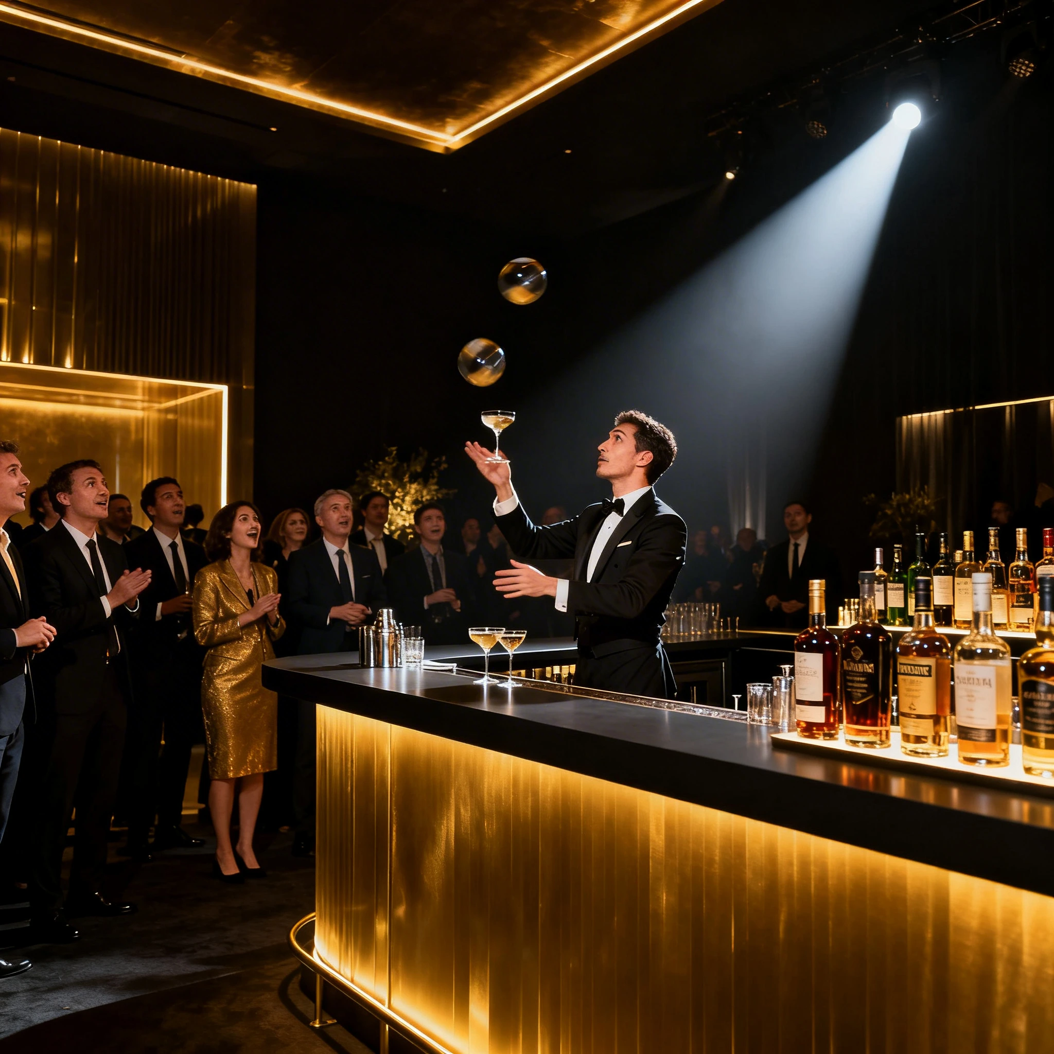 Freepik Professional Bartender Performing Flair Tricks At 80147