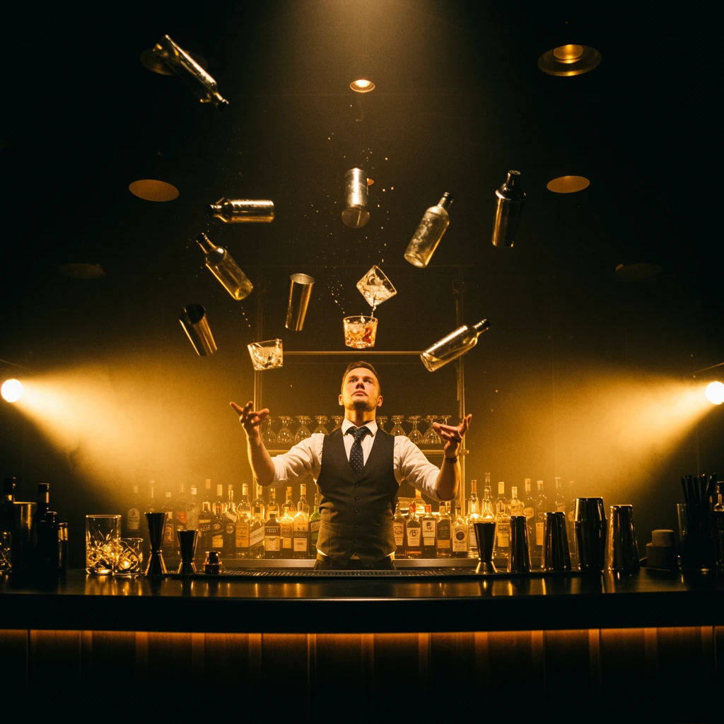 Freepik Professional Flair Bartender Performing A Bottle F 80141